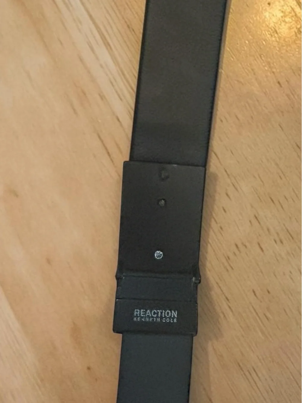 Kenneth Cole Reaction Men’s Black Belt Style 11048 NWOT